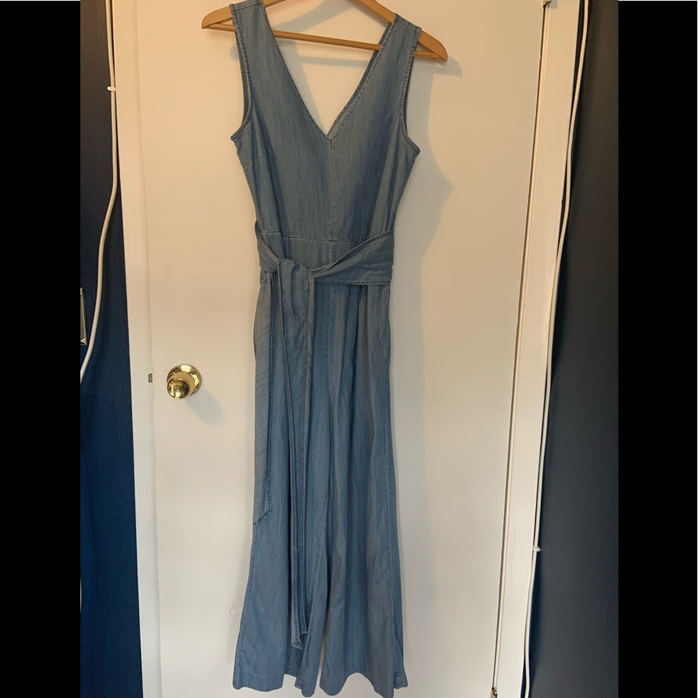 J crew wide legged jumpsuit